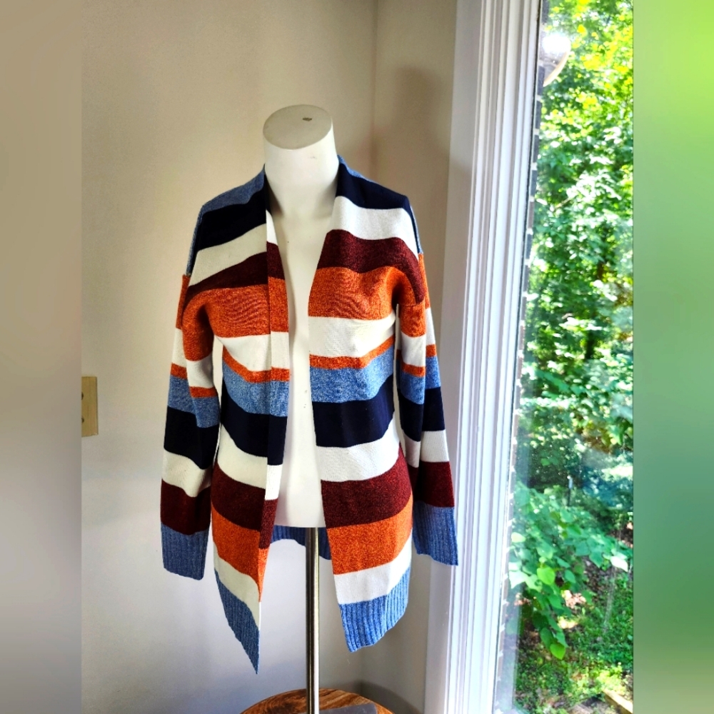 Striped Fall Sz S Sweater